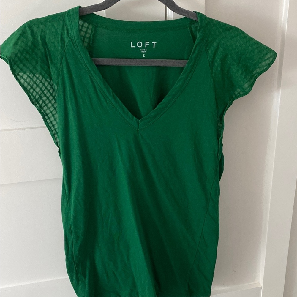 LOFT Green Women's Top